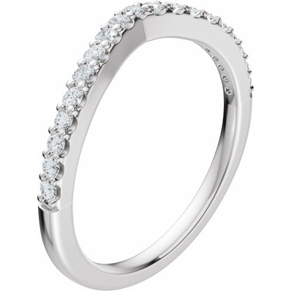 1/4 CTW Natural Diamond Band, 4 mm