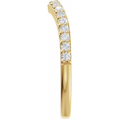 1/4 CTW Lab-Grown Diamond Band, 4 mm