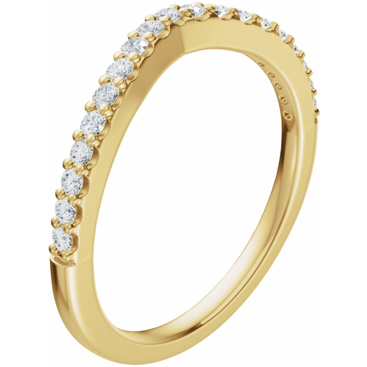 1/4 CTW Lab-Grown Diamond Band, 4 mm