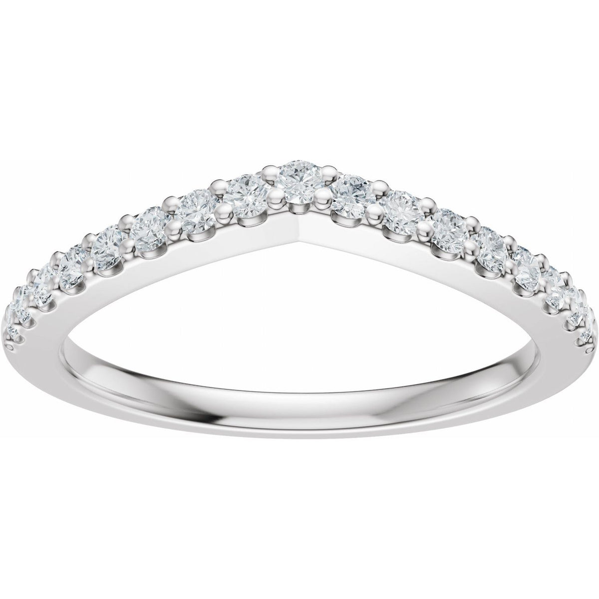 1/4 CTW Lab-Grown Diamond Band, 4 mm