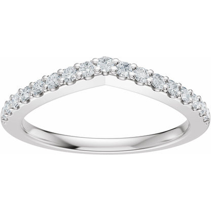1/4 CTW Lab-Grown Diamond Band, 4 mm