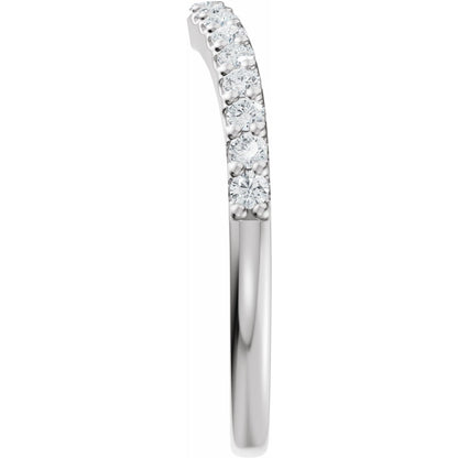 1/4 CTW Lab-Grown Diamond Band, 4 mm