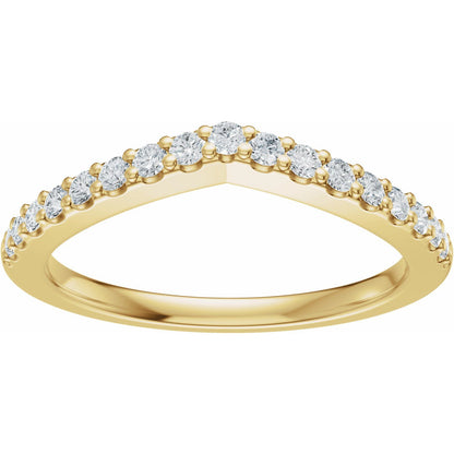 1/4 CTW Natural Diamond Band, 4 mm
