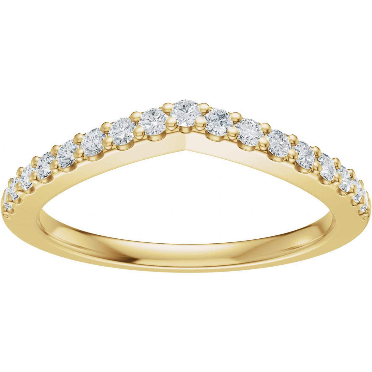 1/4 CTW Lab-Grown Diamond Band, 4 mm