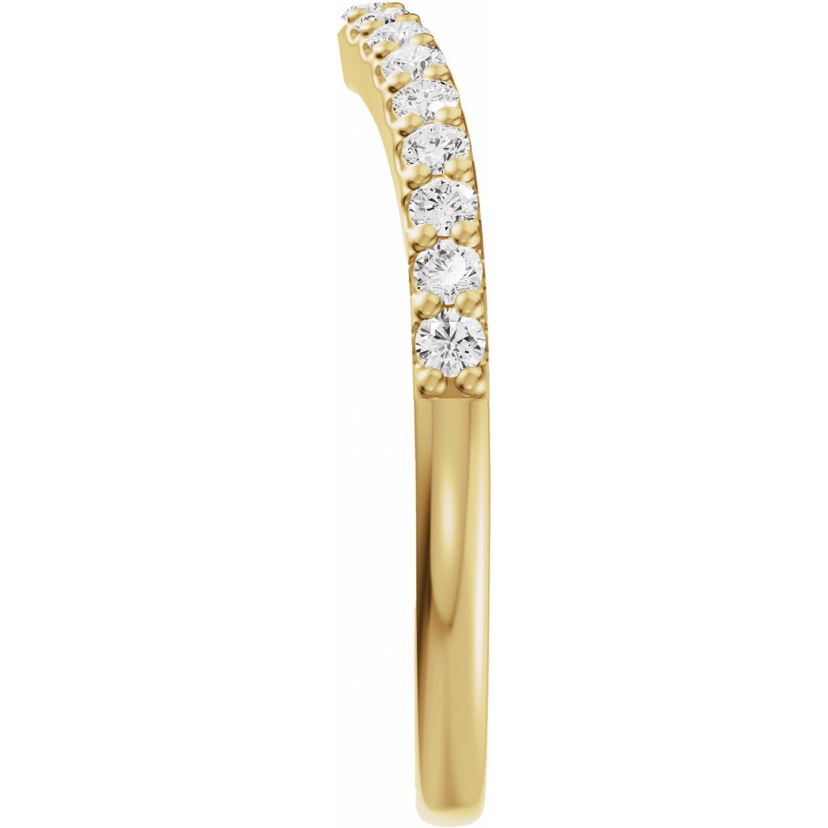1/4 CTW Lab-Grown Diamond Band, 4 mm