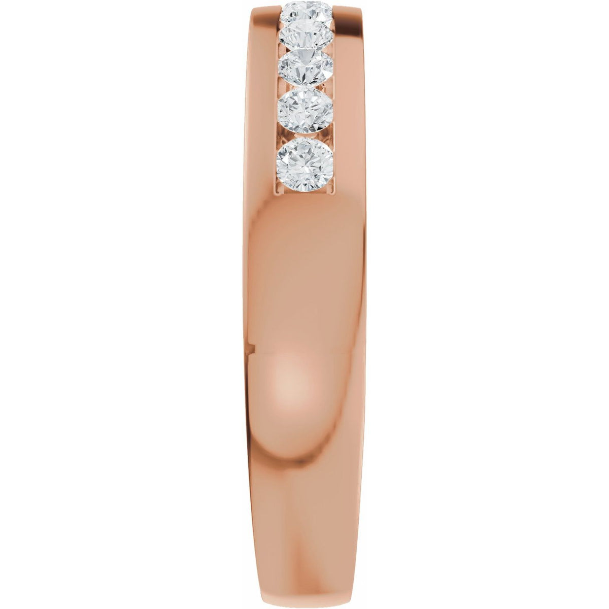 1/3 CTW Natural Diamond Band, 3.8 mm