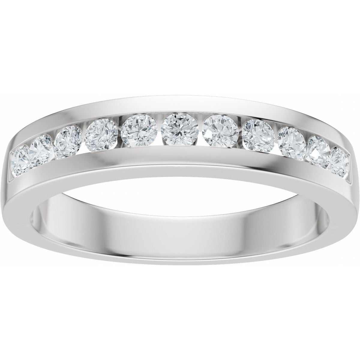 1/3 CTW Natural Diamond Band, 3.8 mm