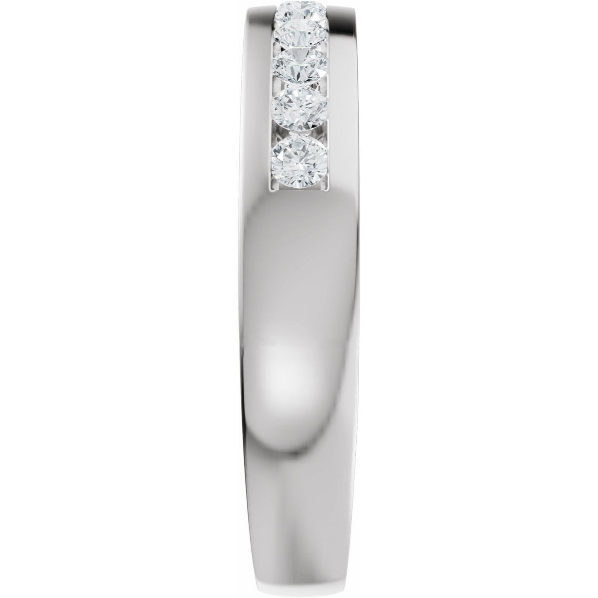 1/3 CTW Natural Diamond Band, 3.8 mm