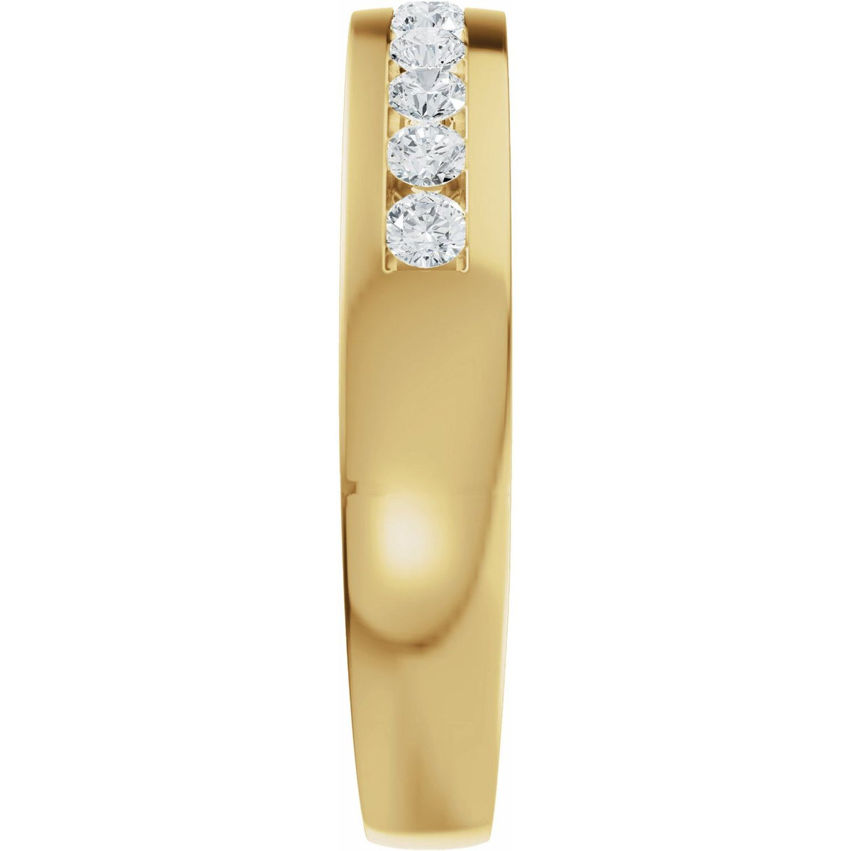 1/3 CTW Natural Diamond Band, 3.8 mm