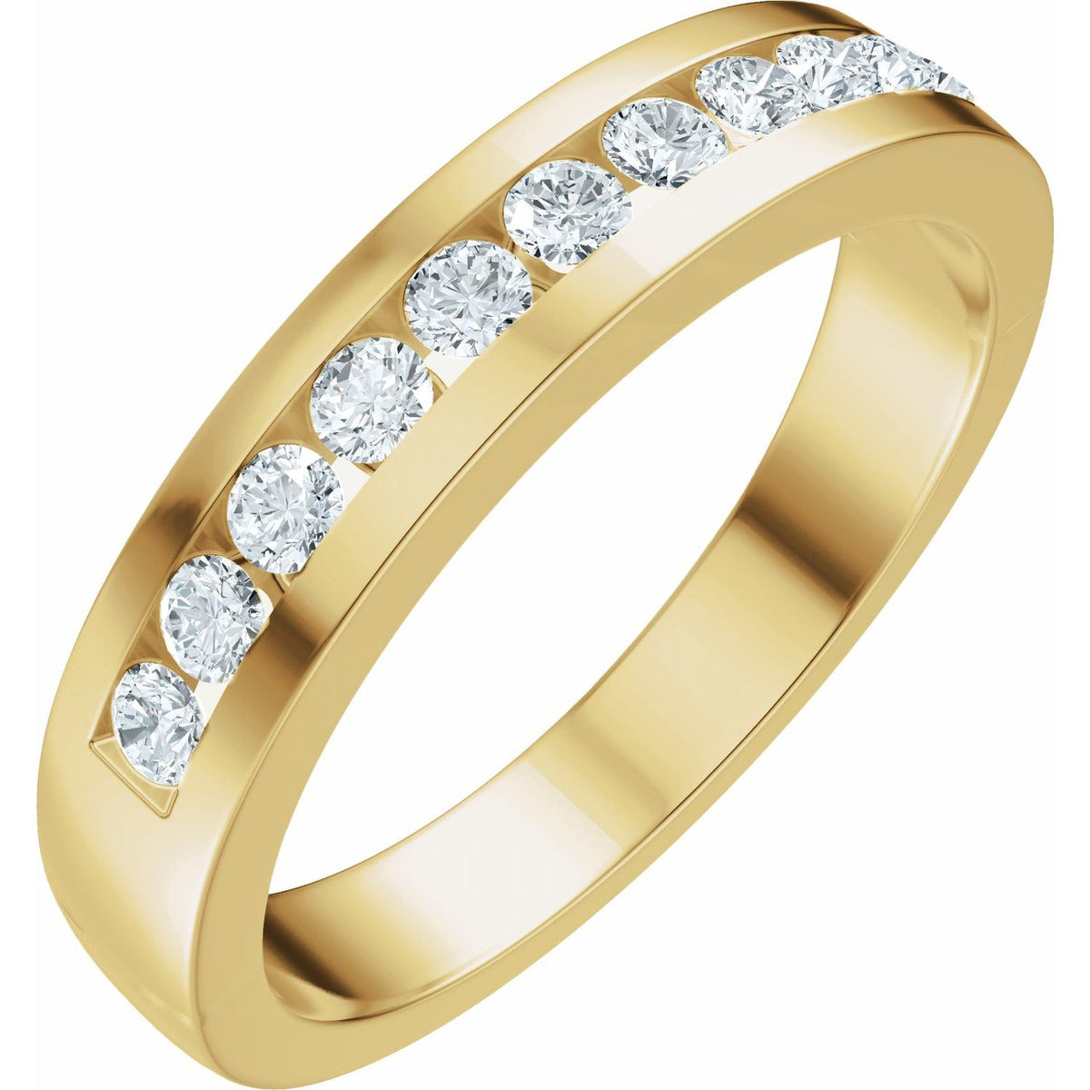 1/3 CTW Natural Diamond Band, 3.8 mm
