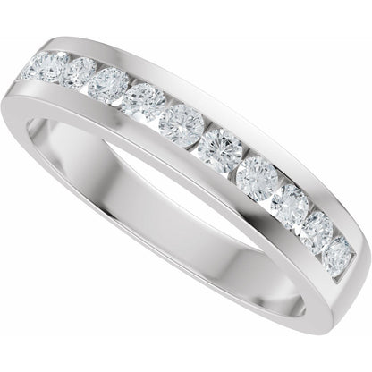 1/3 CTW Lab-Grown Diamond Band, 3.8 mm
