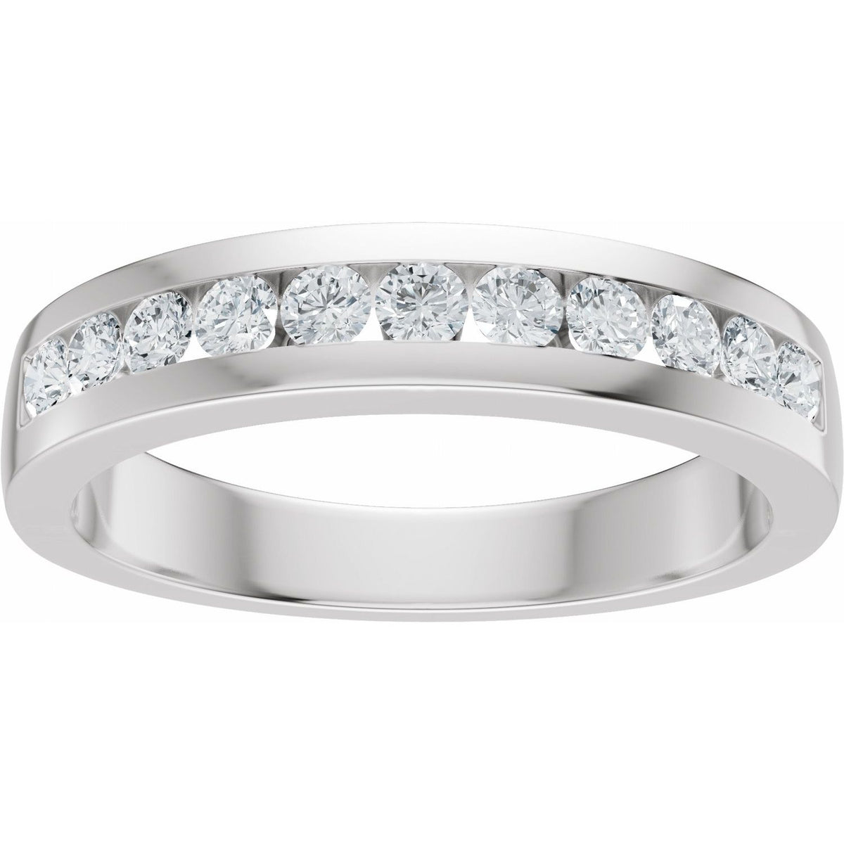 1/3 CTW Natural Diamond Band, 3.8 mm