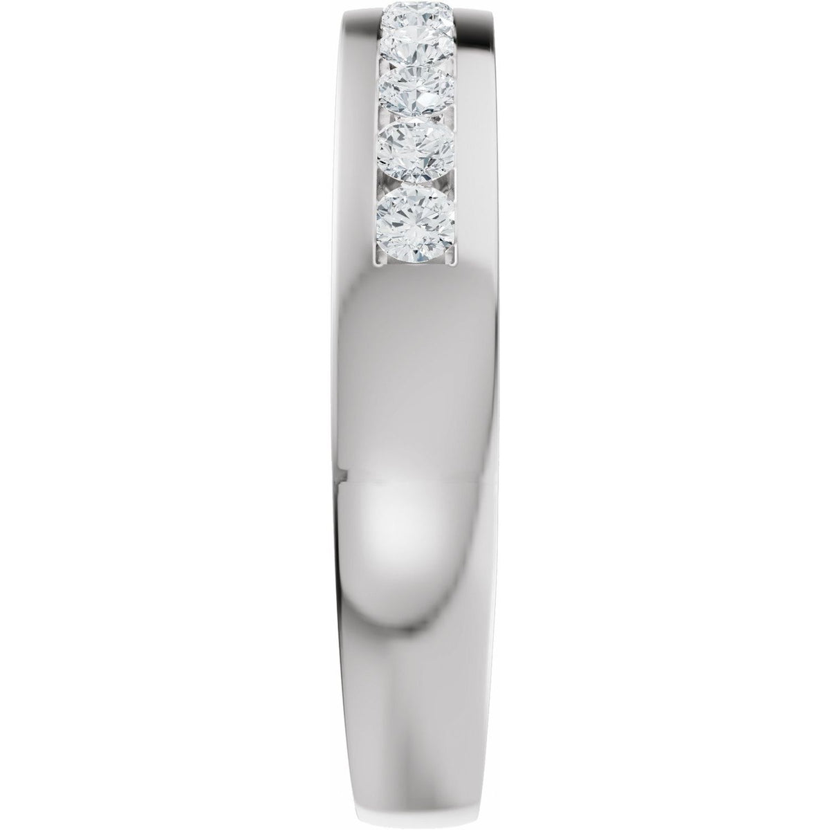 1/3 CTW Natural Diamond Band, 3.8 mm