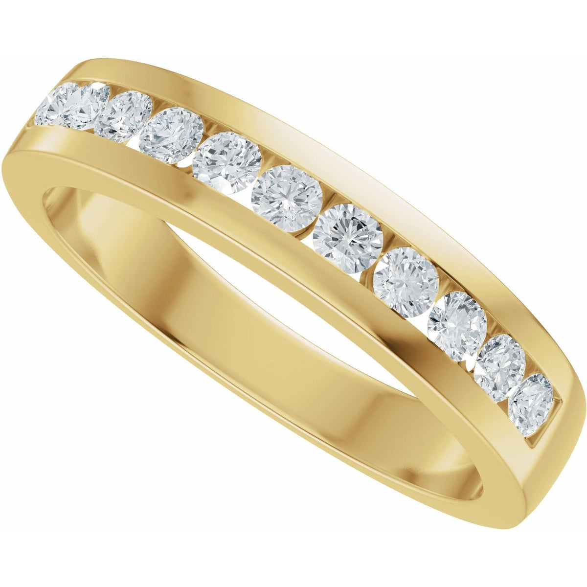 1/3 CTW Lab-Grown Diamond Band, 3.8 mm