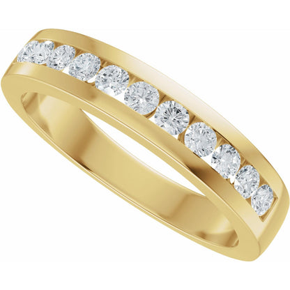 1/3 CTW Lab-Grown Diamond Band, 3.8 mm