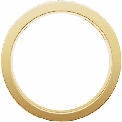 1/3 CTW Natural Diamond Band, 3.8 mm