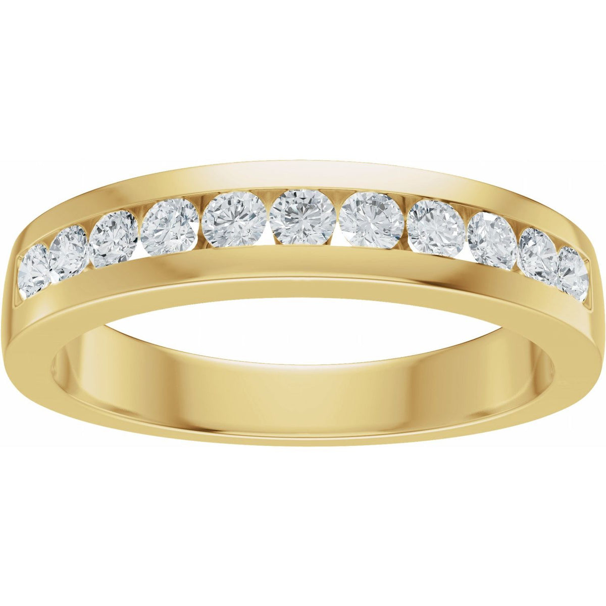 1/3 CTW Natural Diamond Band, 3.8 mm