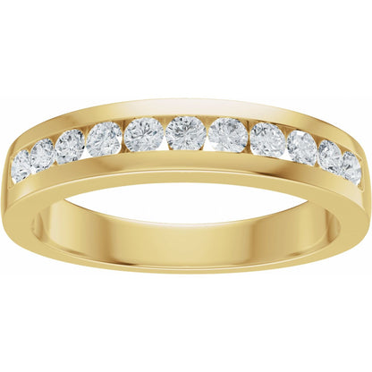 1/3 CTW Lab-Grown Diamond Band, 3.8 mm