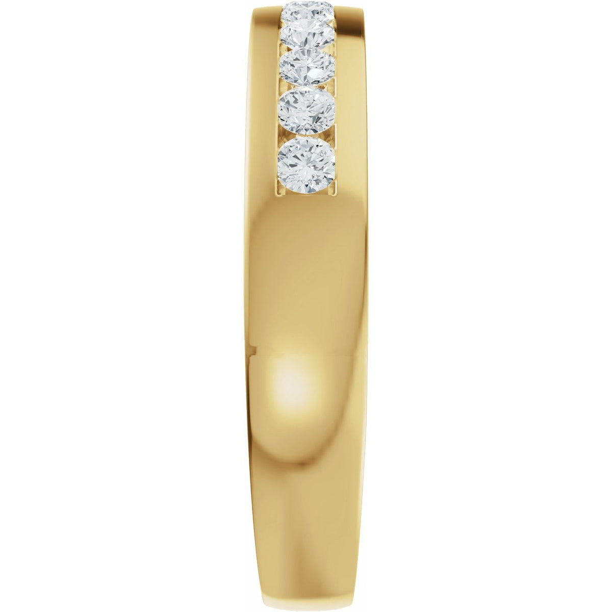 1/3 CTW Natural Diamond Band, 3.8 mm