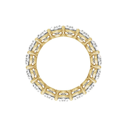 8 3/4 CTW Natural Diamond Low Profile Eternity Band