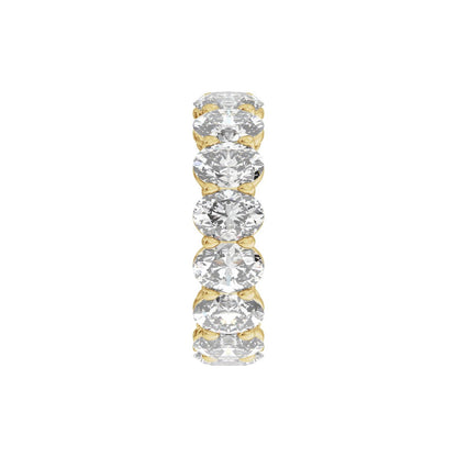 8 1/3 CTW Natural Diamond Low Profile Eternity Band