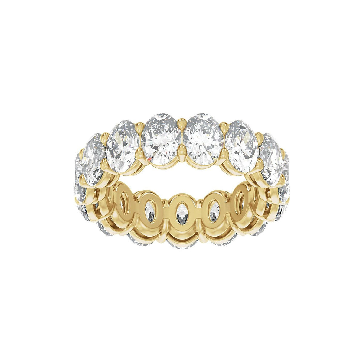 8 3/4 CTW Natural Diamond Low Profile Eternity Band