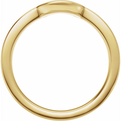 Band for 8x6 mm Pear Ring