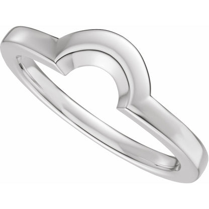 Band for 9x7 mm Pear Ring