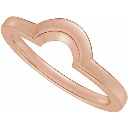 Band for 9x7 mm Pear Ring