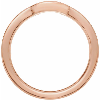 Band for 8x6 mm Pear Ring
