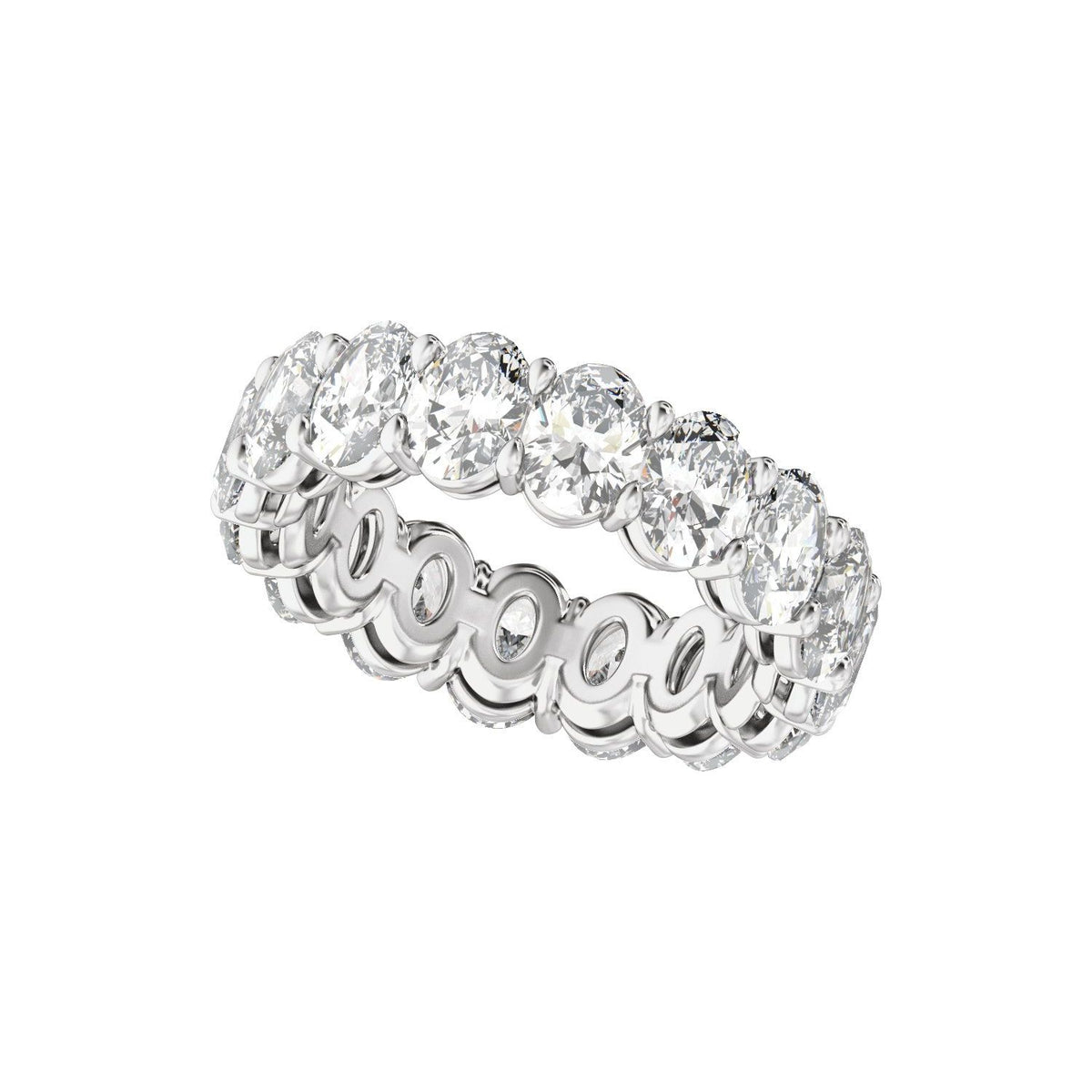 8 1/3 CTW Natural Diamond Low Profile Eternity Band