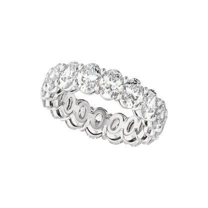 8 1/3 CTW Natural Diamond Low Profile Eternity Band