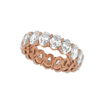 8 1/3 CTW Natural Diamond Low Profile Eternity Band
