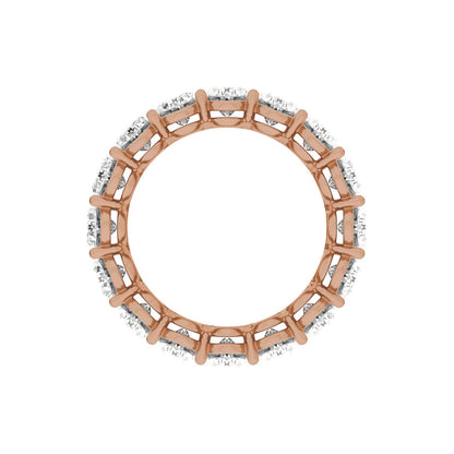 8 1/3 CTW Natural Diamond Low Profile Eternity Band