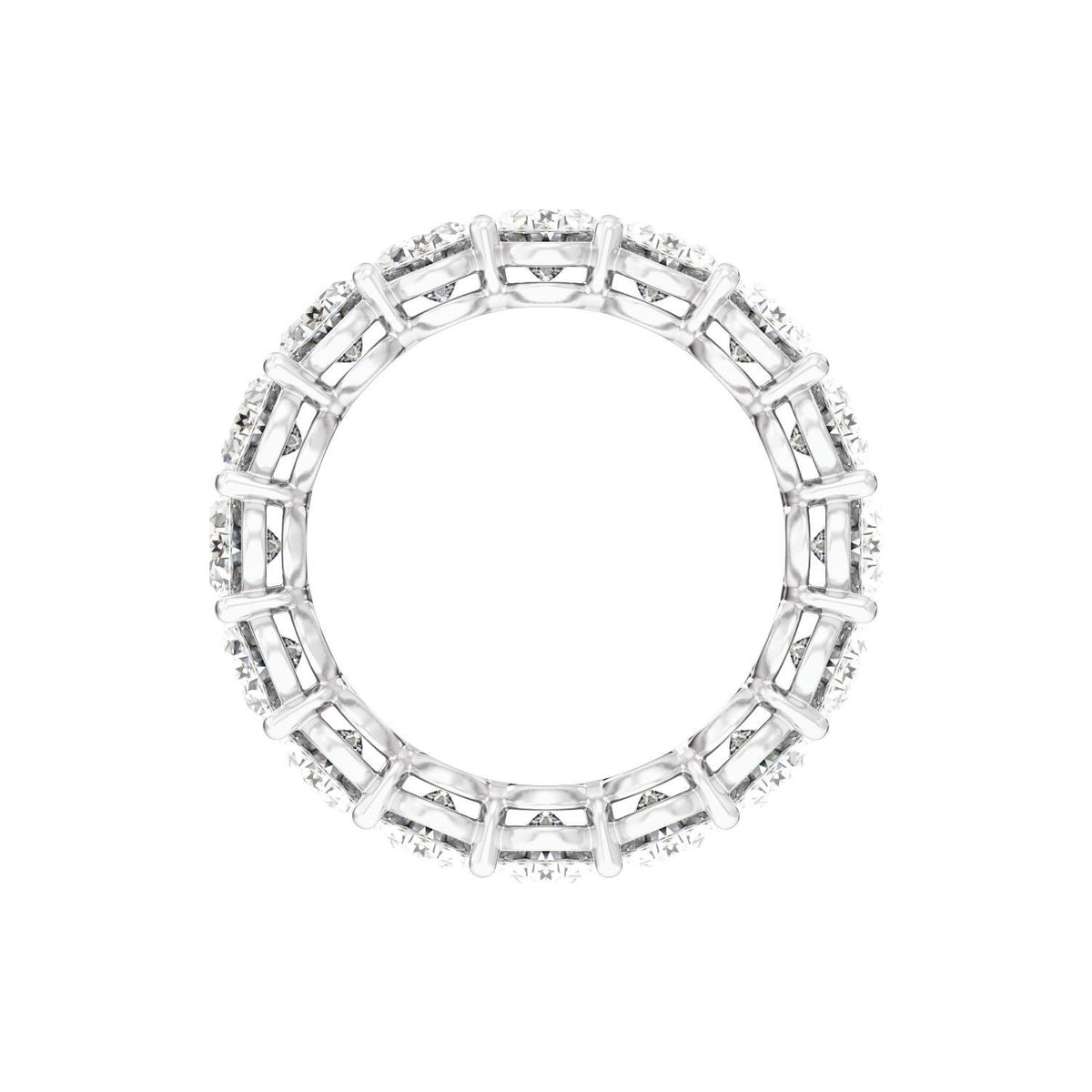 8 1/3 CTW Natural Diamond Low Profile Eternity Band