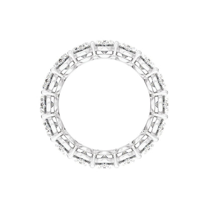 8 1/3 CTW Natural Diamond Low Profile Eternity Band