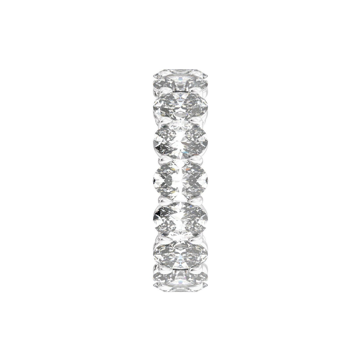 8 1/3 CTW Natural Diamond Low Profile Eternity Band