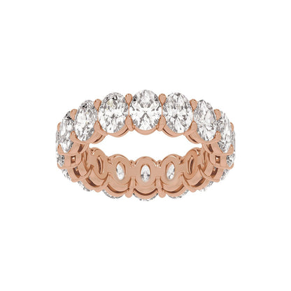 8 1/3 CTW Natural Diamond Low Profile Eternity Band