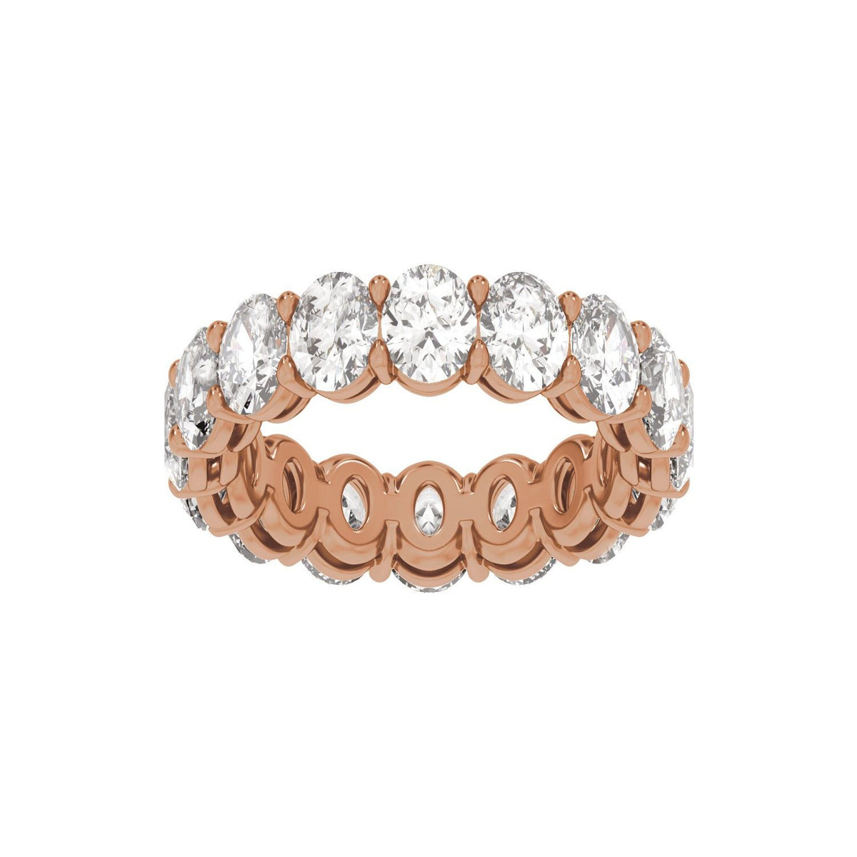 8 1/3 CTW Natural Diamond Low Profile Eternity Band