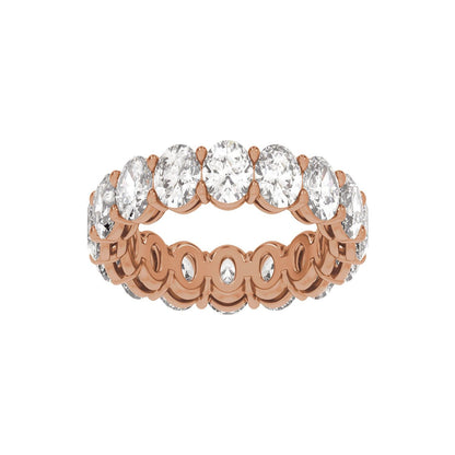 8 1/3 CTW Natural Diamond Low Profile Eternity Band
