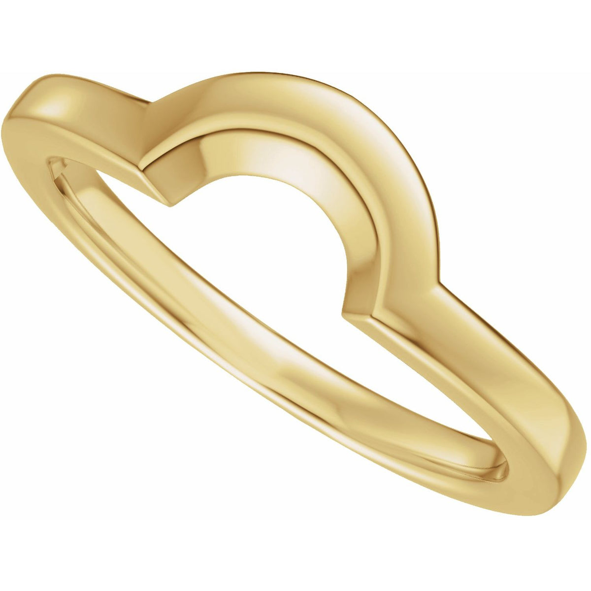 Band for 10x5 mm Pear Ring