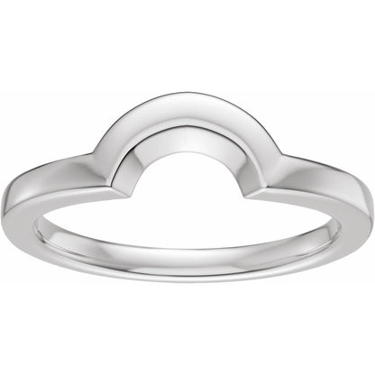 Band for 10x5 mm Pear Ring