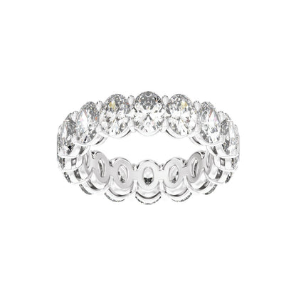 8 1/3 CTW Natural Diamond Low Profile Eternity Band