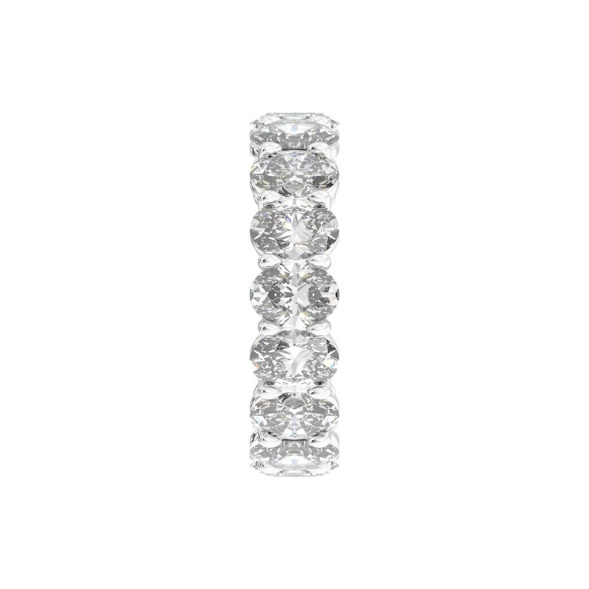8 1/3 CTW Natural Diamond Low Profile Eternity Band