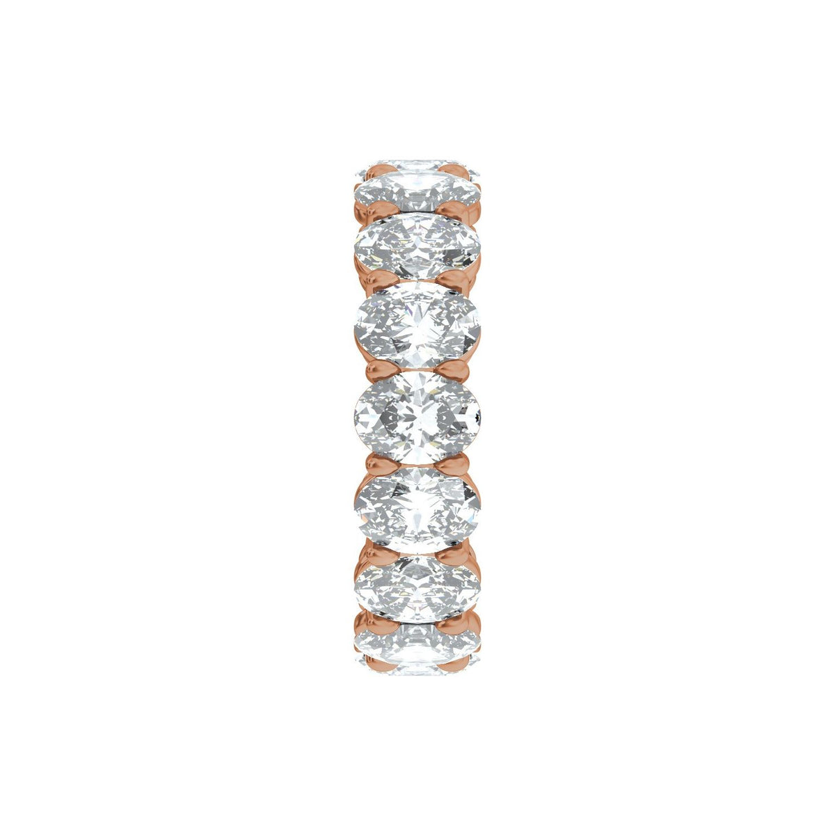 8 1/3 CTW Natural Diamond Low Profile Eternity Band