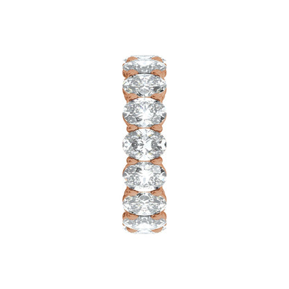 8 1/3 CTW Natural Diamond Low Profile Eternity Band