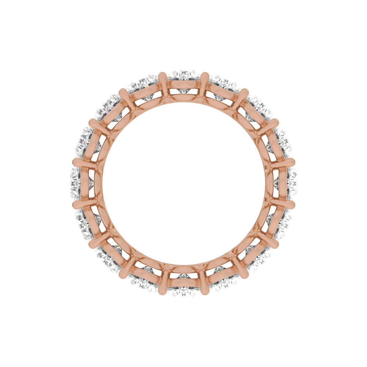 8 1/3 CTW Natural Diamond Low Profile Eternity Band