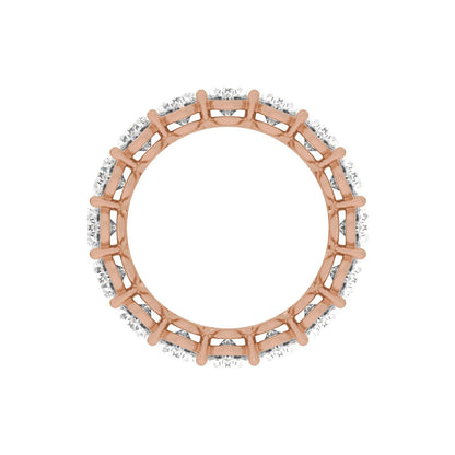 8 1/3 CTW Natural Diamond Low Profile Eternity Band