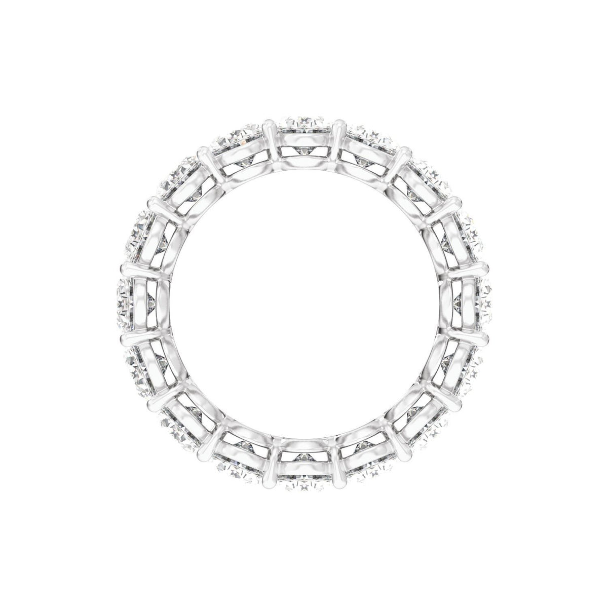 8 1/3 CTW Natural Diamond Low Profile Eternity Band