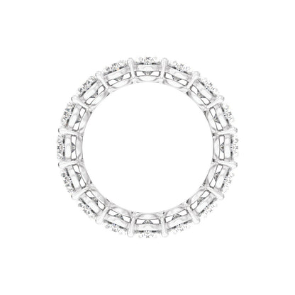 8 1/3 CTW Natural Diamond Low Profile Eternity Band